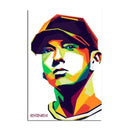 Modern eminem canvas wall art bedroom decor by Decorbites