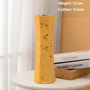 GobekUsa Europe Gold-Plated Ceramic Vase for Home Decor