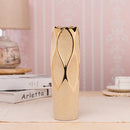 GobekUsa Europe Gold-Plated Ceramic Vase for Home Decor