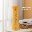 GobekUsa Europe Gold-Plated Ceramic Vase for Home Decor
