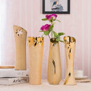 GobekUsa Europe Gold-Plated Ceramic Vase for Home Decor