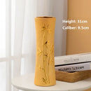 GobekUsa Europe Gold-Plated Ceramic Vase for Home Decor