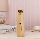 GobekUsa Europe Gold-Plated Ceramic Vase for Home Decor