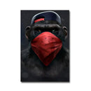 GobekUsa Fashionable Monkey Wall Art - Premium Home Decor