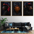 GobekUsa Fashionable Monkey Wall Art - Premium Home Decor