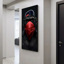 Hip hop chimpanzee monkey wall art living room framed canvas