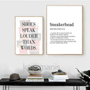 GobekUsa Fashionable Sneaker Box Canvas Wall Art