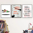 GobekUsa Fashionable Sneaker Box Canvas Wall Art