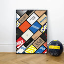 GobekUsa Fashionable Sneaker Box Canvas Wall Art