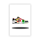 GobekUsa Fashionable Sneaker Box Canvas Wall Art