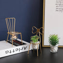 GobekUsa Flamingo Metal Vase for Home Decor