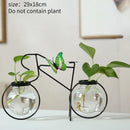 GobekUsa Flamingo Metal Vase for Home Decor