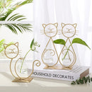 GobekUsa Flamingo Metal Vase for Home Decor