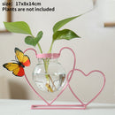 GobekUsa Flamingo Metal Vase for Home Decor