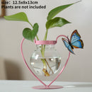 GobekUsa Flamingo Metal Vase for Home Decor