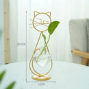 GobekUsa Flamingo Metal Vase for Home Decor