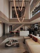GobekUsa Flex Leather Belt LED Chandelier Light