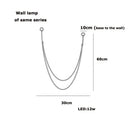 GobekUsa Flex Leather Belt LED Chandelier Light