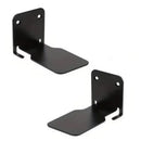 Modern black & white 2pcs floating bookshelf tablet stand bedroom by Decorbites