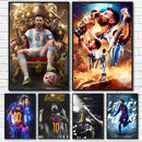 GobekUsa Football Star M-Messi Poster for Home Decor
