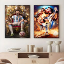 GobekUsa Football Star M-Messi Poster for Home Decor
