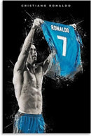 GobekUsa Football Star Posters Canvas Prints for Home Decor