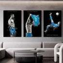 GobekUsa Football Star Posters Canvas Prints for Home Decor