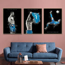 GobekUsa Football Star Posters Canvas Prints for Home Decor