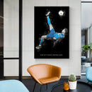 GobekUsa Football Star Posters Canvas Prints for Home Decor