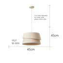 GobekUsa French Cream Chandelier: Warm & Romantic Nordic Living Room & Bedroom Lamp