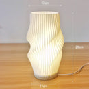 GobekUsa French cream style 3D desk lamp ins internet red pleated bedroom bedside lamp study coffee shop card seat atmosphere lamp