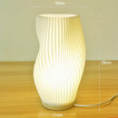 GobekUsa French cream style 3D desk lamp ins internet red pleated bedroom bedside lamp study coffee shop card seat atmosphere lamp