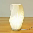 GobekUsa French cream style 3D desk lamp ins internet red pleated bedroom bedside lamp study coffee shop card seat atmosphere lamp