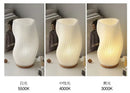 GobekUsa French cream style 3D desk lamp ins internet red pleated bedroom bedside lamp study coffee shop card seat atmosphere lamp