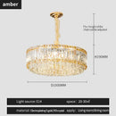 GobekUsa French Crystal Chandelier for Living Room, Dining Room, and Master Bedroom