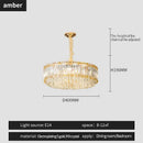 GobekUsa French Crystal Chandelier for Living Room, Dining Room, and Master Bedroom