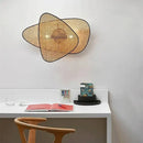 GobekUsa French Design Rattan Chandelier for Home Lighting