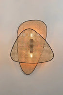 GobekUsa French Design Rattan Chandelier for Home Lighting
