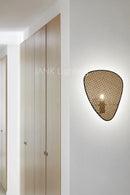 GobekUsa French Design Rattan Chandelier for Home Lighting