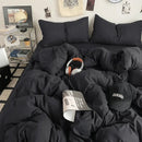 GobekUsa Fresh Solid Color Cotton Quilt Set - 4-Piece