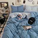 GobekUsa Fresh Solid Color Cotton Quilt Set - 4-Piece