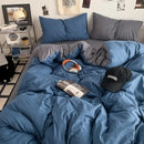 GobekUsa Fresh Solid Color Cotton Quilt Set - 4-Piece