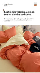 GobekUsa Fresh Solid Color Cotton Quilt Set - 4-Piece
