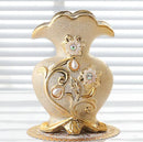 GobekUsa Frosted Porcelain Flower Vase for Home Decor