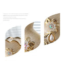 GobekUsa Frosted Porcelain Flower Vase for Home Decor
