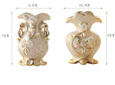 GobekUsa Frosted Porcelain Flower Vase for Home Decor
