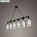 GobekUsa Frosted White Glass Island Lamp - Loft Style, Black Wine Bottle Design - Perfect for Restaurants, Ceiling Suspension Lighting