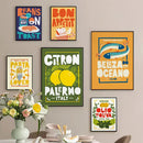 GobekUsa Fun Beans on Toast Kitchen Canvas Art