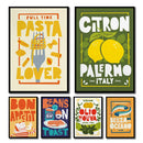 GobekUsa Fun Beans on Toast Kitchen Canvas Art