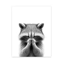 Funny pig in towel wall art bathroom poster by Decorbites